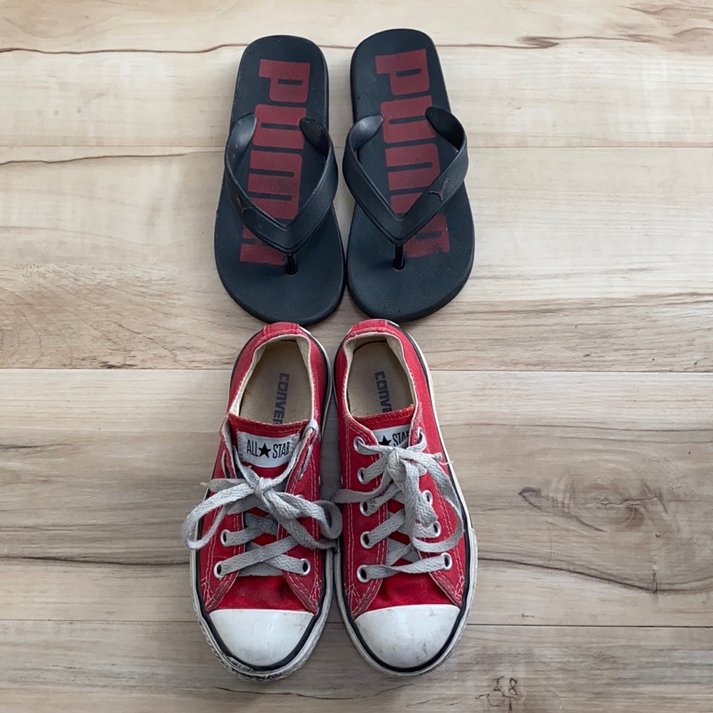 Converse and Puma Show Bundle size 11.